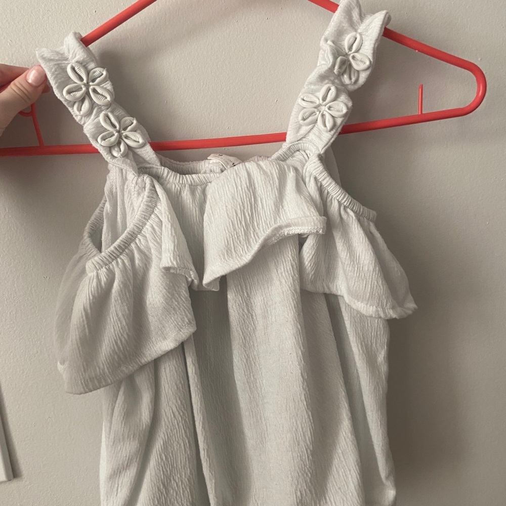 seashell zara tank